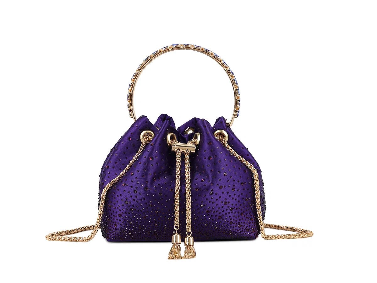 Lumière Crystal Bucket Bag