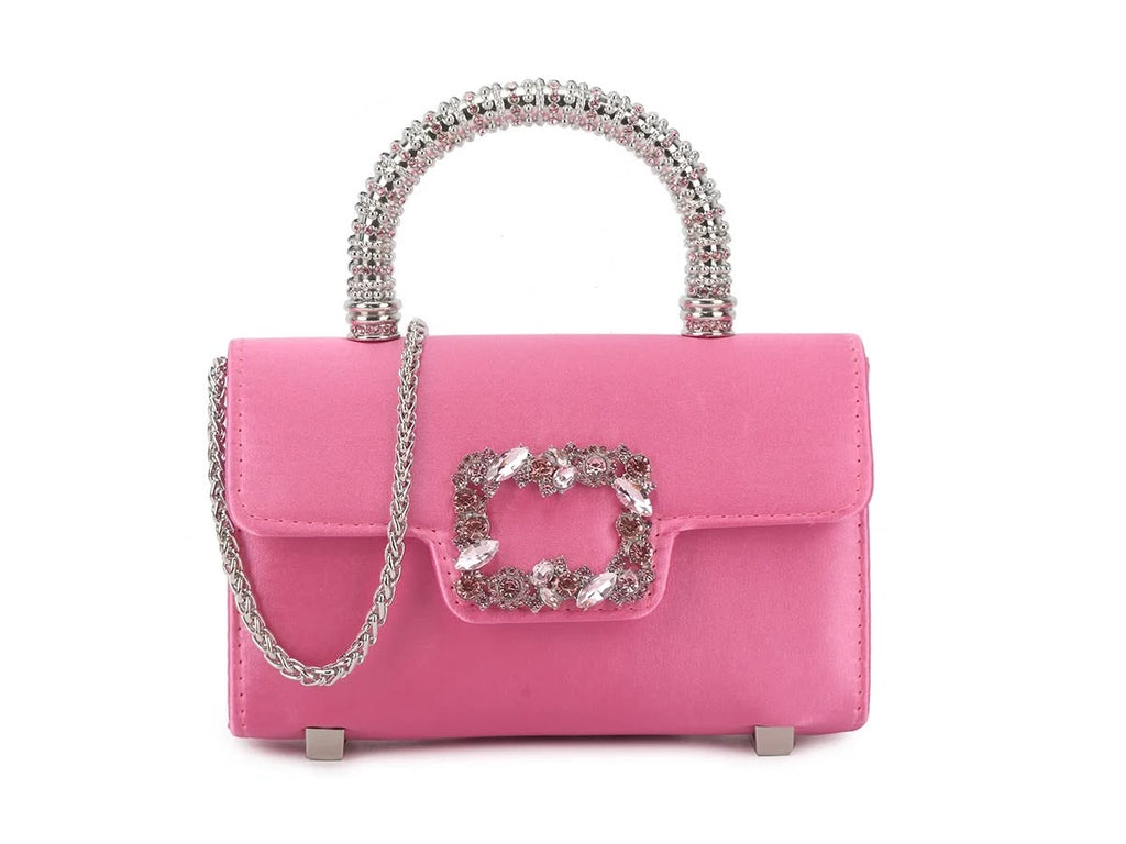 Rhinesone Handle Bag