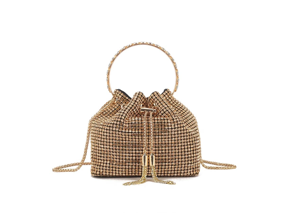 Lumière Crystal Bucket Bag