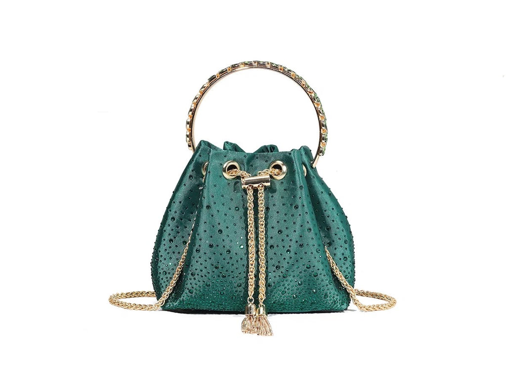 Lumière Crystal Bucket Bag