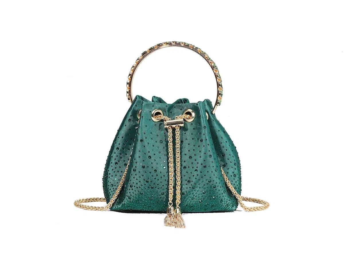 Lumière Crystal Bucket Bag
