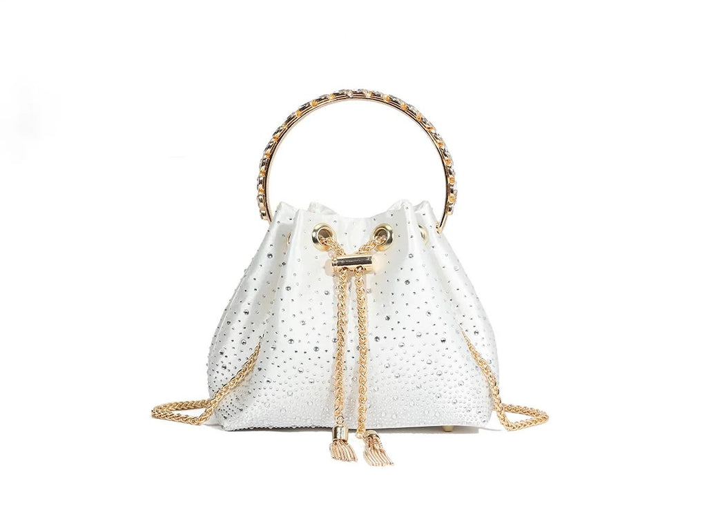 Lumière Crystal Bucket Bag