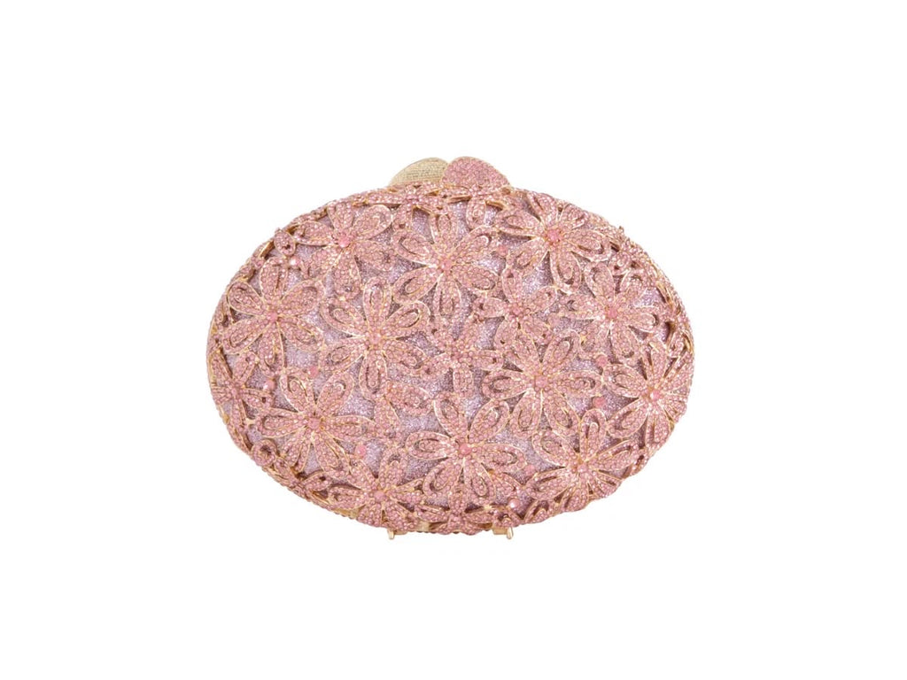 Fleur Crystal Clutch