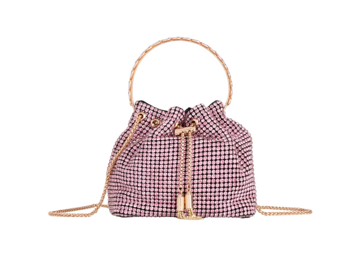 Lumière Crystal Bucket Bag