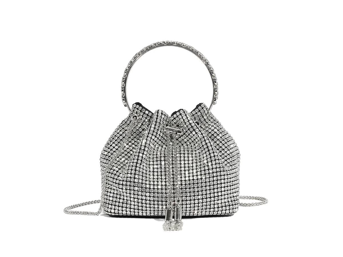 Lumière Crystal Bucket Bag
