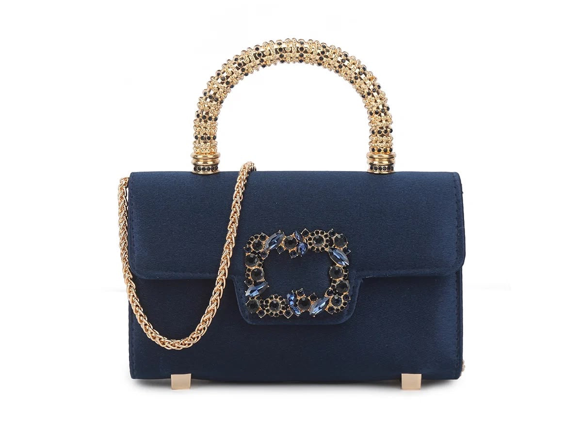 Rhinesone Handle Bag