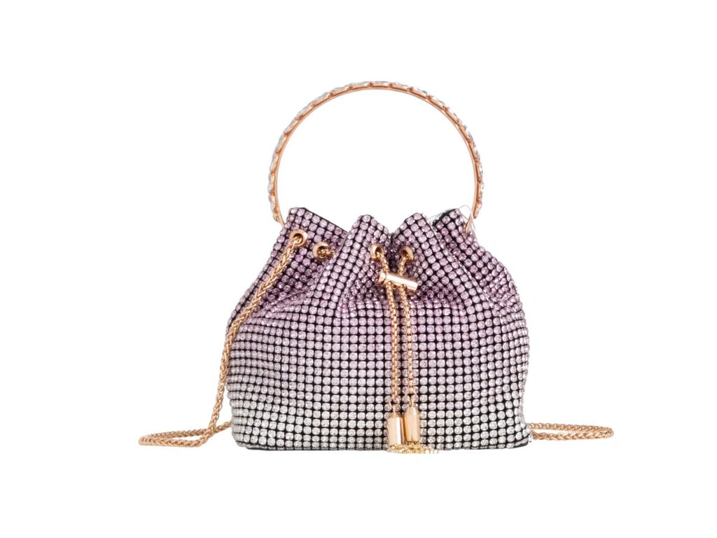 Lumière Crystal Bucket Bag