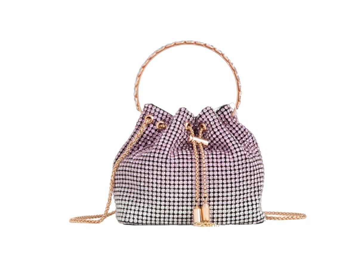 Lumière Crystal Bucket Bag