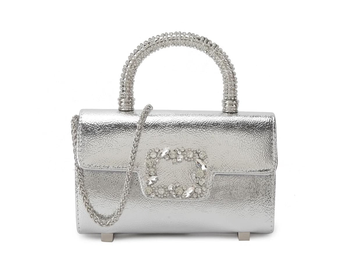 Rhinesone Handle Bag