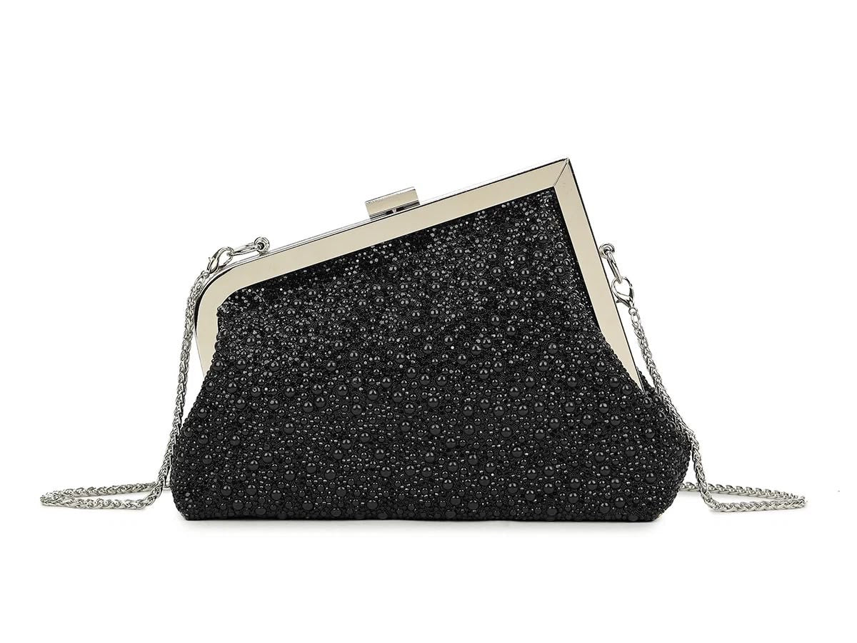 Pearl & Rhinesone clutch