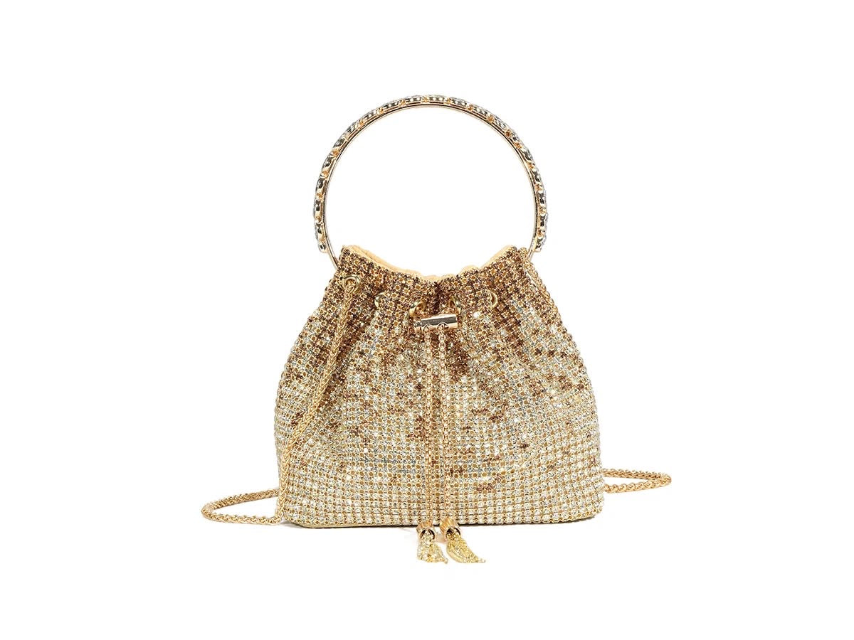 Lumière Crystal Bucket Bag